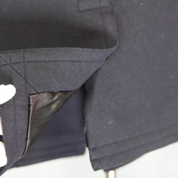 Club Monaco Men’s Wool Peacoat – Navy – Double-Breasted - Picture 7 of 8